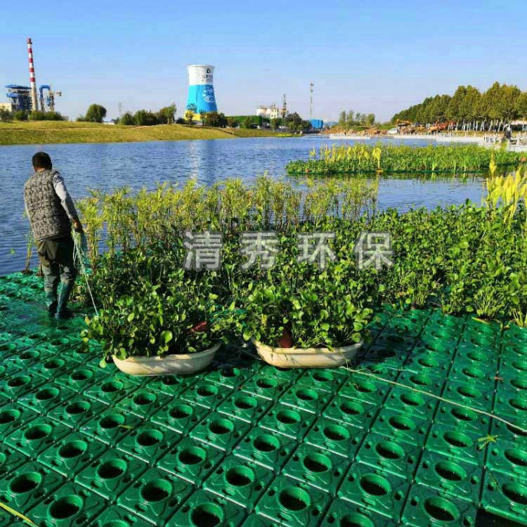 人工生態浮島的主體及附屬構件材料