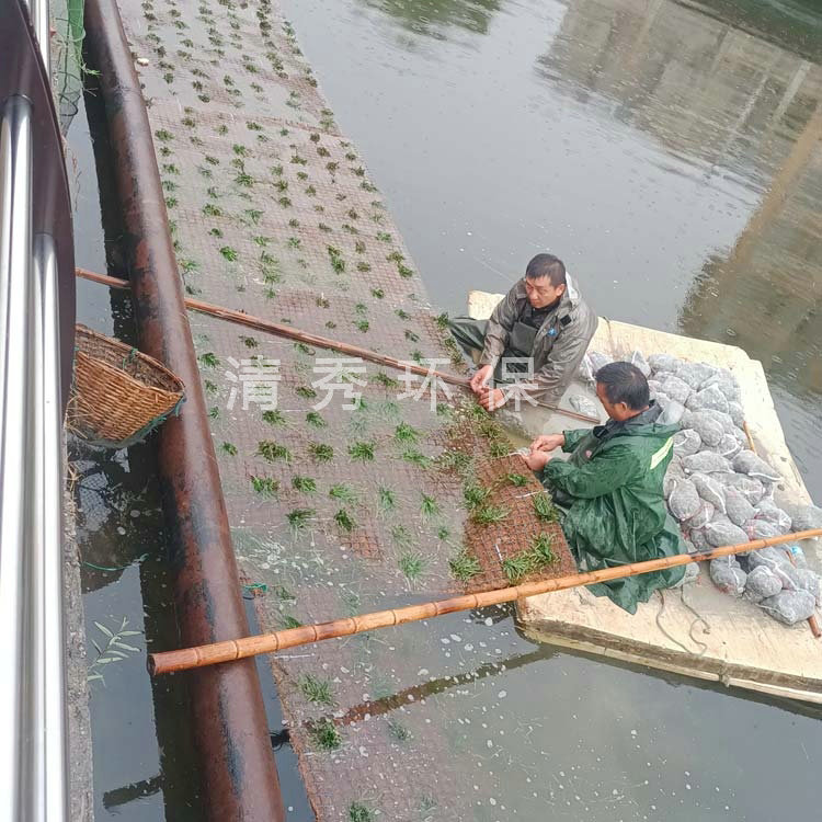 植物纖維生態沉床