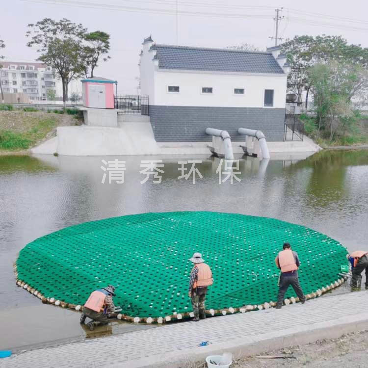 天津葛萬路河施工